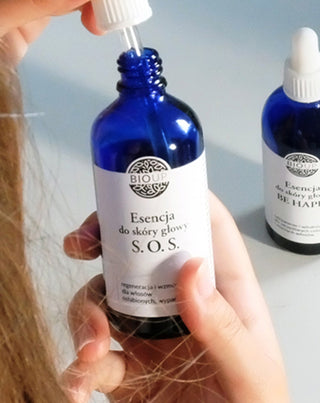 Friction fortifiante pour le cuir chevelu contre la perte de cheveux Essence SOS BIOUP