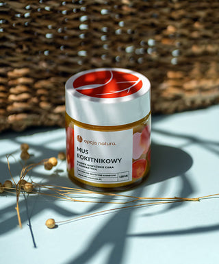 Mousse corporelle naturelle à l'argousier pour les peaux sèches et ternes Opcja Natura - 2