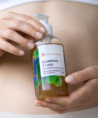 Shampooing forestier pour cheveux gras à l'ortie et à l'aloe vera Opcja Natura - 2