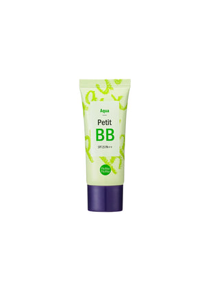 Crème BB rafraîchissante avec SPF25 Aqua Petit à l'extrait de thé vert pour tous les types de peau Holika Holika