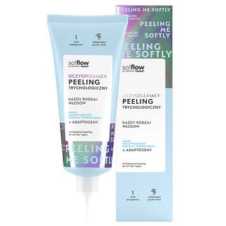 Gommage trichologique du cuir chevelu au parfum d’un cocktail tropical rafraîchissant so!flow