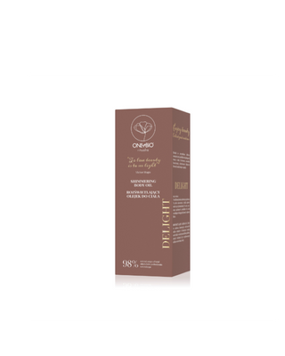Huile corporelle lumineuse à la vitamine E et à la framboise nordique Delight Ritualia Onlybio