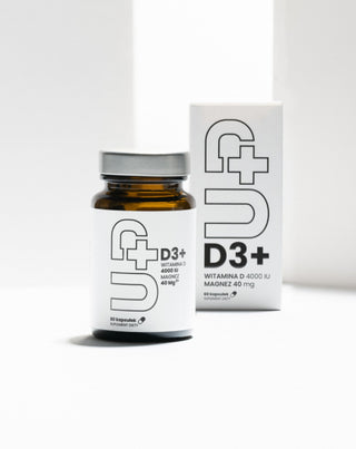 Supplément Up D3+ Vitamine D3 en combinaison avec du magnésium UP Health Pharma 60 gélules - 2