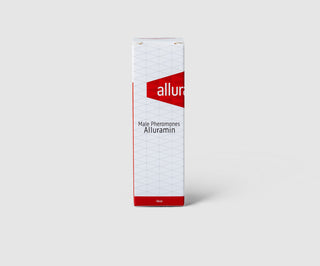 Phéromones masculines puissantes Alluramin sous forme de parfum pour augmenter l'attirance des femmes