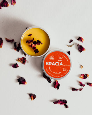 Baume à lèvres régénérant à la rose et à l'avocat avec vitamine E Bracia Mydlarze - 2