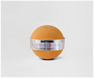 Bunny Planet Oh!Tomi boule de bain effervescente aux huiles nourrissantes pour hydrater la peau