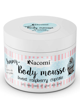 Mousse corporelle nourrissante Cupcake à la framboise par Nacomi