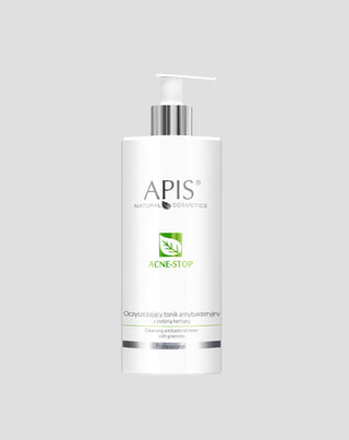 Tonique antibactérien nettoyant au thé vert Acne-Stop Apis - 1