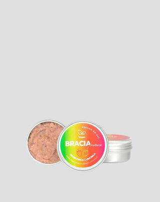 Gommage pour les lèvres fraise et citron vert avec vitamine E hydratant et lissant Bracia Mydlarze_2 - 2