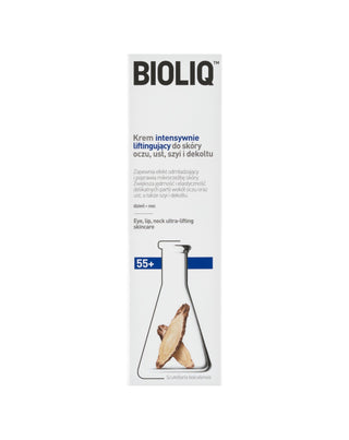 Crème liftante intensive pour la peau des yeux, des lèvres, du cou et du décolleté 55+ Bioliq - 1