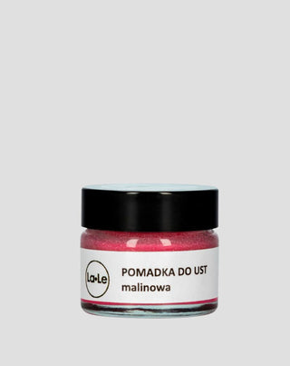 Baume hydratant pour les lèvres à la framboise à base de beurre de karité La-Le - 1