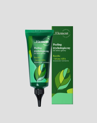 Peeling purifiant trichologique pour le cuir chevelu avec extrait de basilic et acide fruité Element - 1