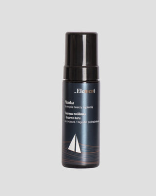 Mousse nettoyante pour le visage et le rasage avec taurine végétale d'algues pour hommes Element Men - 1