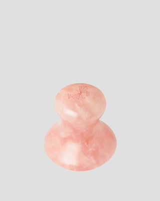 Champignon de massage facial en quartz rose naturel Crystallove_3 - 3