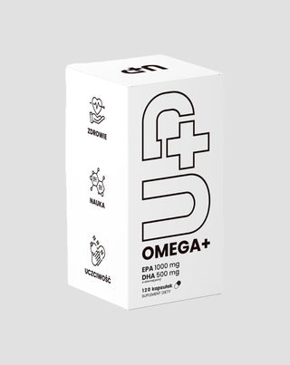 Supplément Up Oméga+ UP Acides gras insaturés oméga-3 Health Pharma 120 gélules - 1