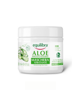 Masque capillaire hydratant à l'aloe vera pour favoriser la croissance des cheveux Equilibra - 1