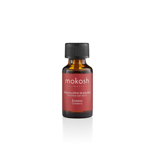 Élixir nourrissant pour les ongles Canneberge aux vitamines E et A Mokosh
