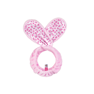 Bandeau pour le maquillage et la toilette Barbie Bunny Ears Pink Panther Glov