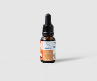 Huile CBD 5 % Calm Manaya pour calmer le stress et la tension