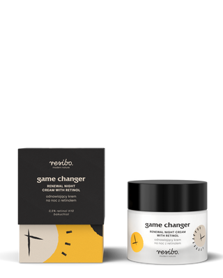 Crème naturelle au rétinol pour le visage Game Changer 30 ml Resibo - 4