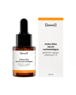Sérum visage à la vitamine C éclaircissant et réduisant l’apparence des pores Rose Musquée Iossi