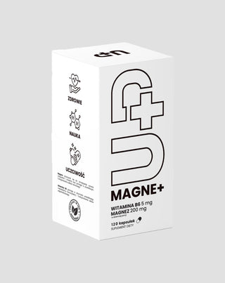 Supplément Up Magne + magnésium avec la forme active de la vitamine B6 UP Health Pharma 120 gélules - 1