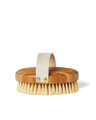 Brosse en bambou d'agave pour le massage à sec du corps Crystallove