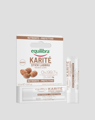 Baume à lèvres au beurre de karité, à l’huile de jojoba et à la vit. E Equilibra - 1