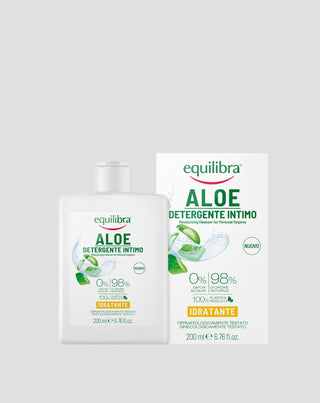 Gel hydratant d’hygiène intime à base d’aloe vera sans parabènes et SLS Equilibra - 1