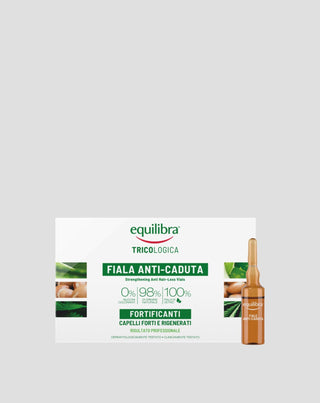 Ampoules fortifiantes contre la chute des cheveux à la kératine végétale Equilibra 10 pièces - 1