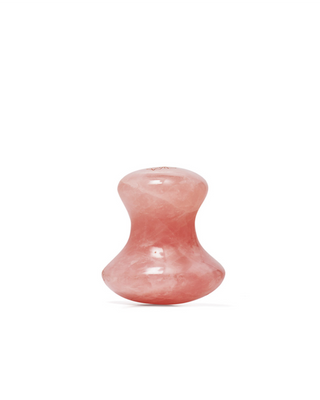 Champignon de massage visage en quartz rose Crystallove
