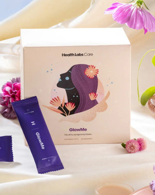 Supplément alimentaire pour améliorer l'état de la peau à base de collagène et de vitamines GlowMe Health Labs Care - 2