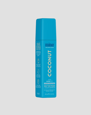Mousse hydratante et autobronzante Coconut Water Self Tan Foam à l'eau de coco TanExpert_2