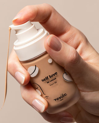 Crème BB visage Self Love naturelle et biologique dans la teinte Natural Beige 30 ml Resibo - 2