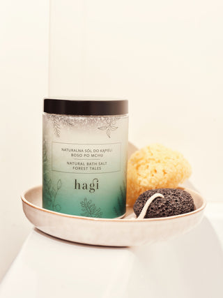 Sel de bain naturel Pieds nus sur la mousse Hagi