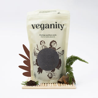 Ecorces de graines de psyllium source naturelle de fibres pour favoriser la digestion et supprimer l'appétit Veganity 200 g