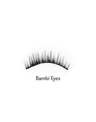 Faux cils en bande 2d à usage répété doux et légers Bambi Eyes Bamm!Lashes - 2
