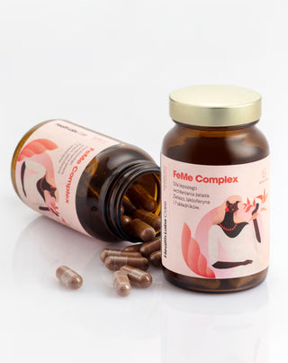 Supplément favorisant l'absorption du fer FeMe Complex Health Labs Care 60 gélules - 3