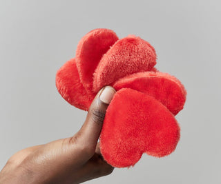 Tampons démaquillants réutilisables en forme de coeur pour tous les types de peau Tampons en forme de coeur Glov