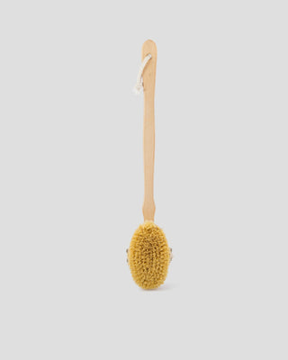 Brosse de massage corporel avec fibre d’agave en bois de hêtre et avec manche détachable n° 2 Hhuumm