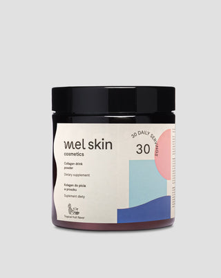 Collagène de poisson 5000 mg poudre à boire pour une belle peau, des cheveux, des ongles et des articulations saines avec de la glucosamine et de la vitamine C Mel Skin - 1