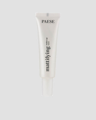 Base de maquillage matifiante en silicone pour les peaux grasses et mixtes à la vitamine E Mattifying Paese - 1