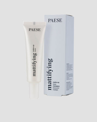 Base de maquillage matifiante en silicone pour les peaux grasses et mixtes à la vitamine E Mattifying Paese - 3