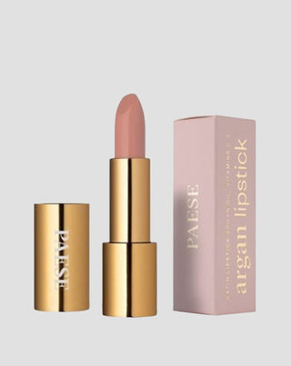 Rouge à lèvres crémeux à l'huile d'argan couleur magnétique rose poudré n° 17 Paese - 1