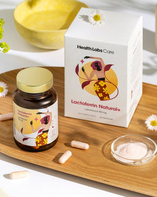 Supplément alimentaire à la lactoferrine 150 mg issue du lait de vache Lactoferrin Natural+ Health Labs Care 30 gélules - 2