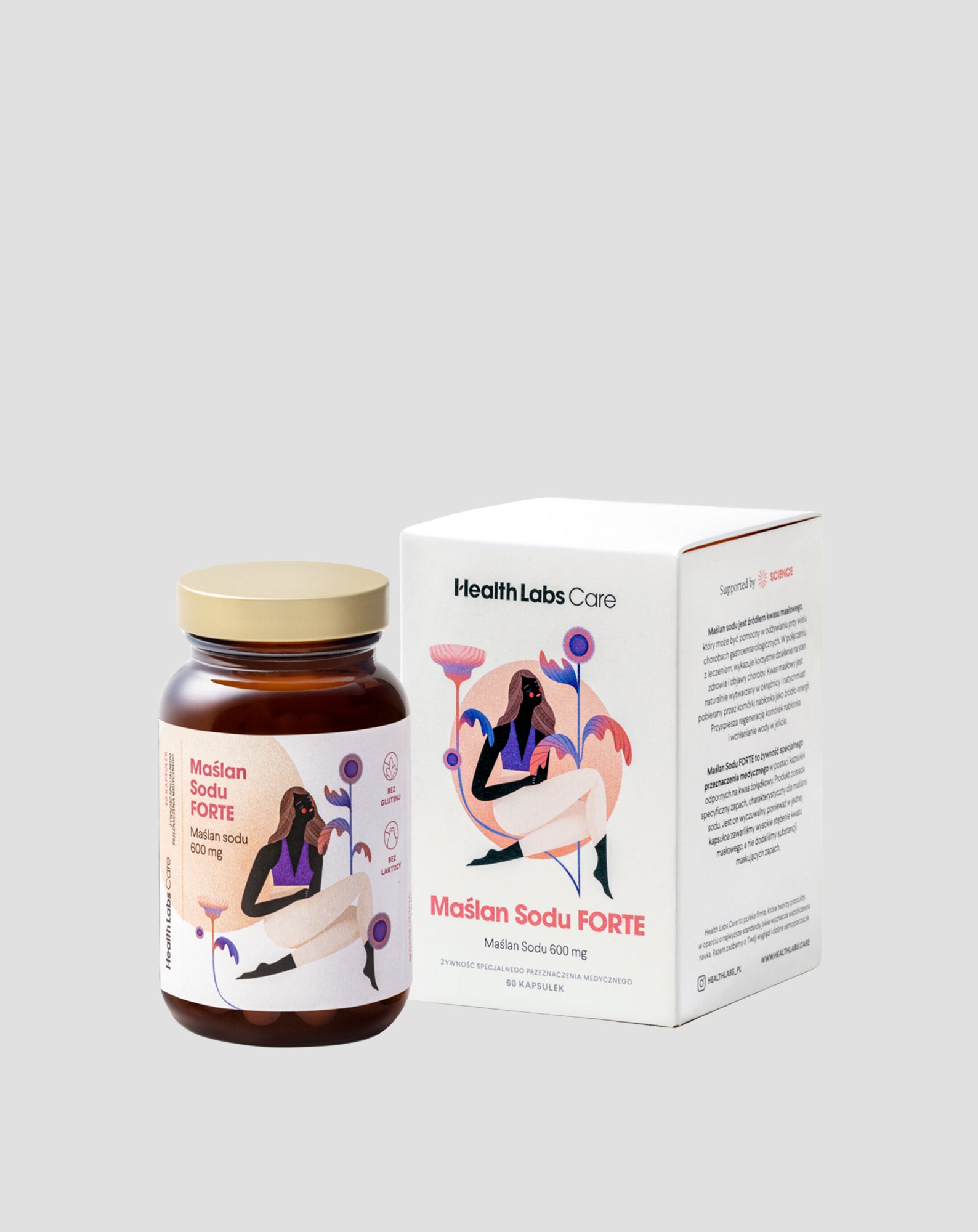 Complément Alimentaire Aura Herbals – Butyrate De Sodium Micro-encapsulé 600 Mg – 90 Gélules