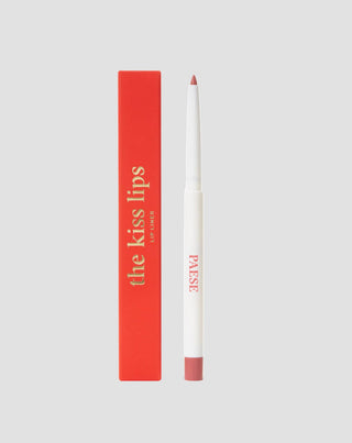 Crayon contour à lèvres automatique souple The Kiss Lips 02 couleur corail nude Paese