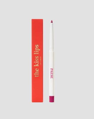 Crayon contour à lèvres automatique souple The Kiss Lips 05 Raspberry Red Paese