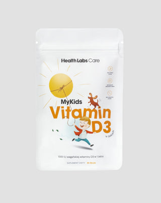 Vitamine D végétalienne pour les enfants MyKids Vitamin D3 en gelées Health Labs Care 60 pièces - 1