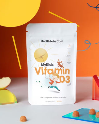 Vitamine D végétalienne pour les enfants MyKids Vitamin D3 en gelées Health Labs Care 60 pièces - 2